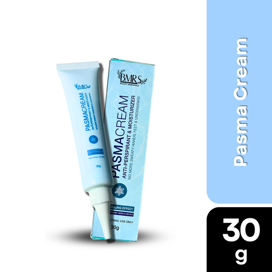 BMRS Beauty Essentials Pasma Cream Anti sweaty hands, feet and underarm with cooling effect 30grams